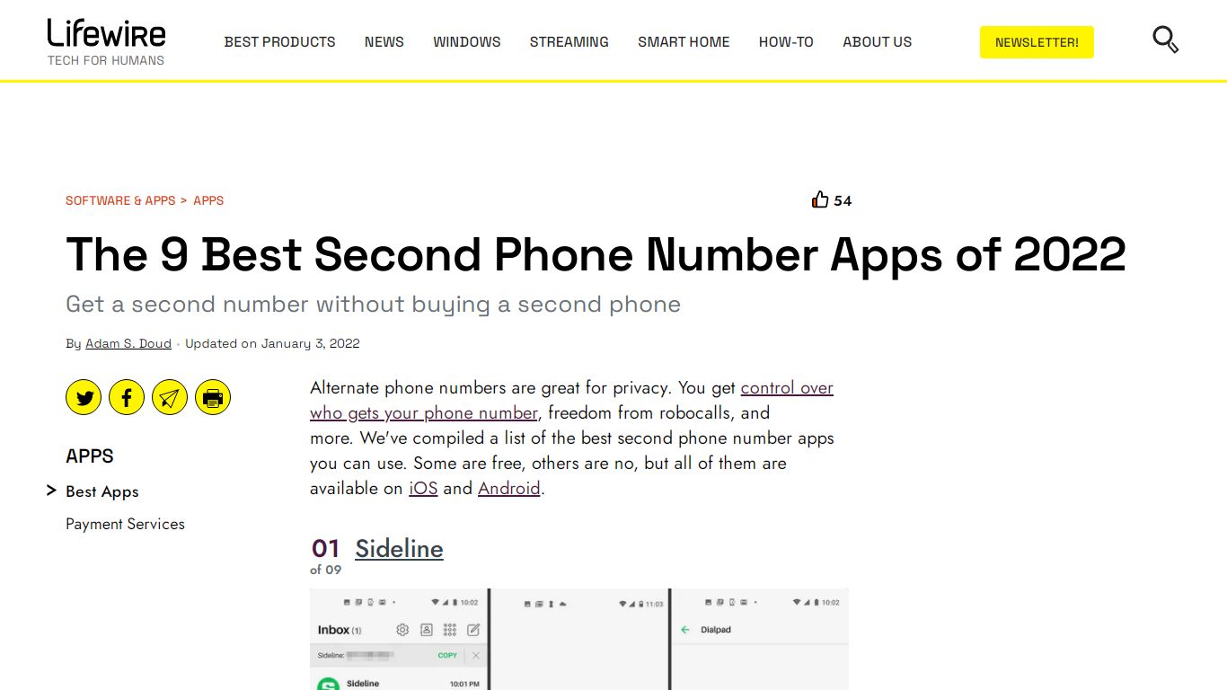 The 9 Best Second Phone Number Apps of 2022 - Lifewire